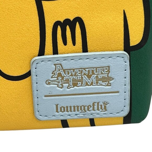 NWT Loungefly Cartoon Network Adventure Time Characters Mini Blue Backpack - Picture 2 of 13